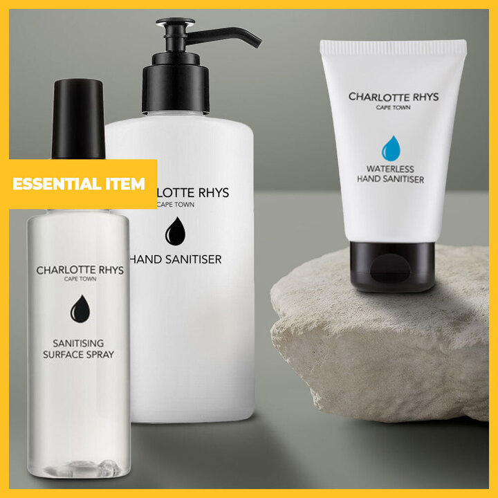 3-Piece Waterless Hand & Surface Sanitisers (71.7% Alcohol)