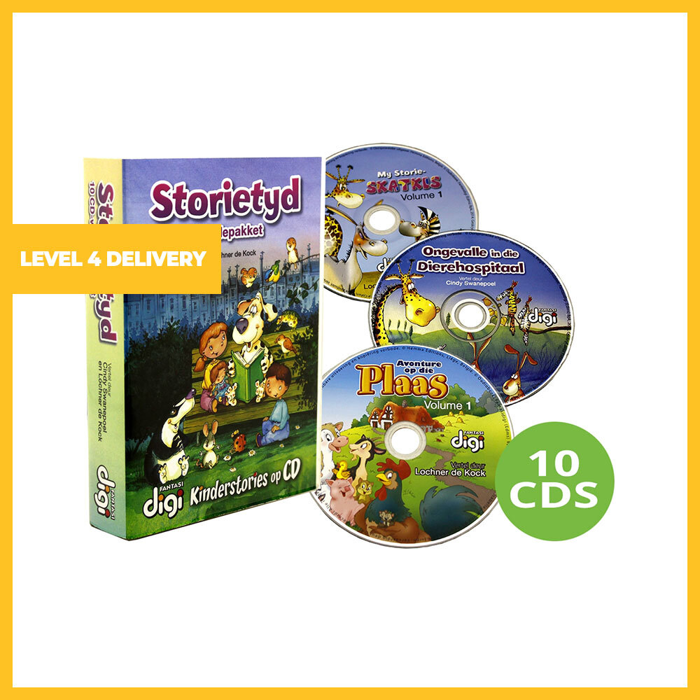 Afrikaans Children's 10 Audio Books Stories