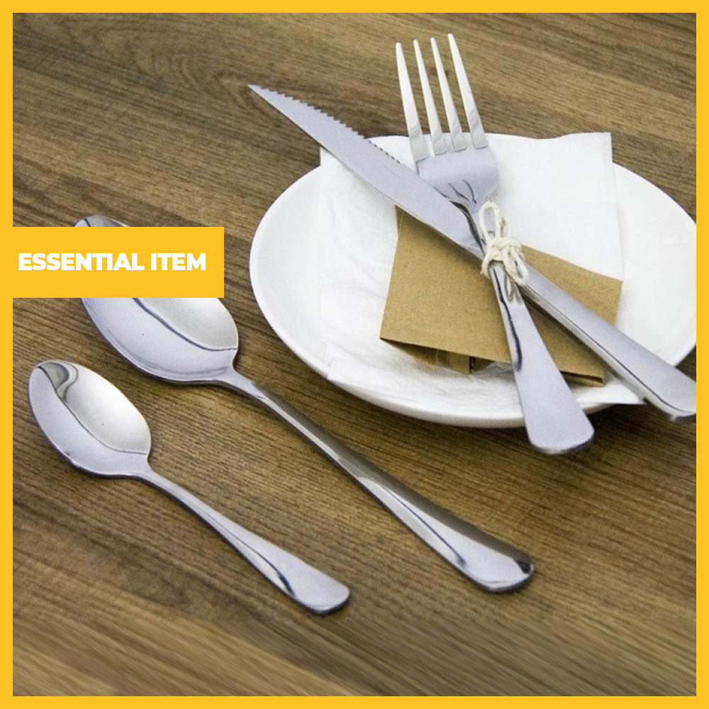 24 Piece Stainless Steel Cutlery Set