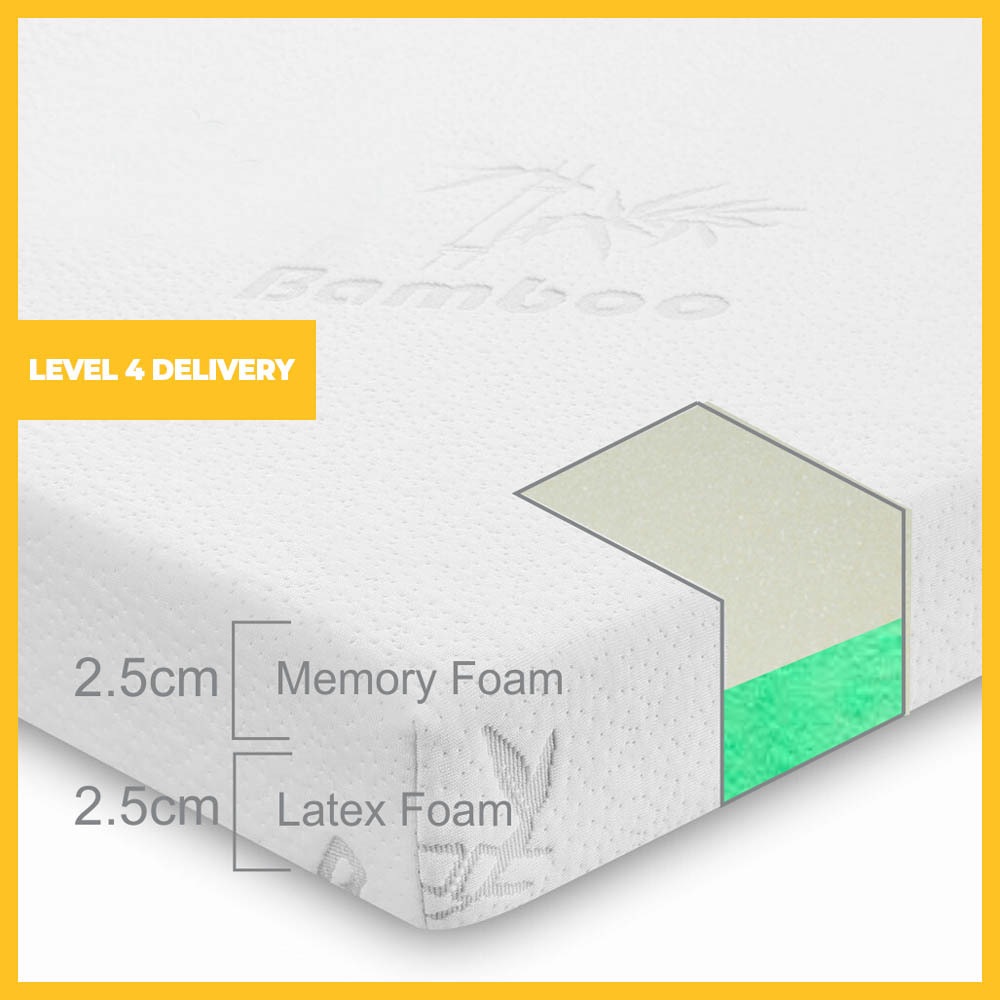 Orthopaedic Memory Foam Dual Mattress Topper (with 5 Year Guarantee)