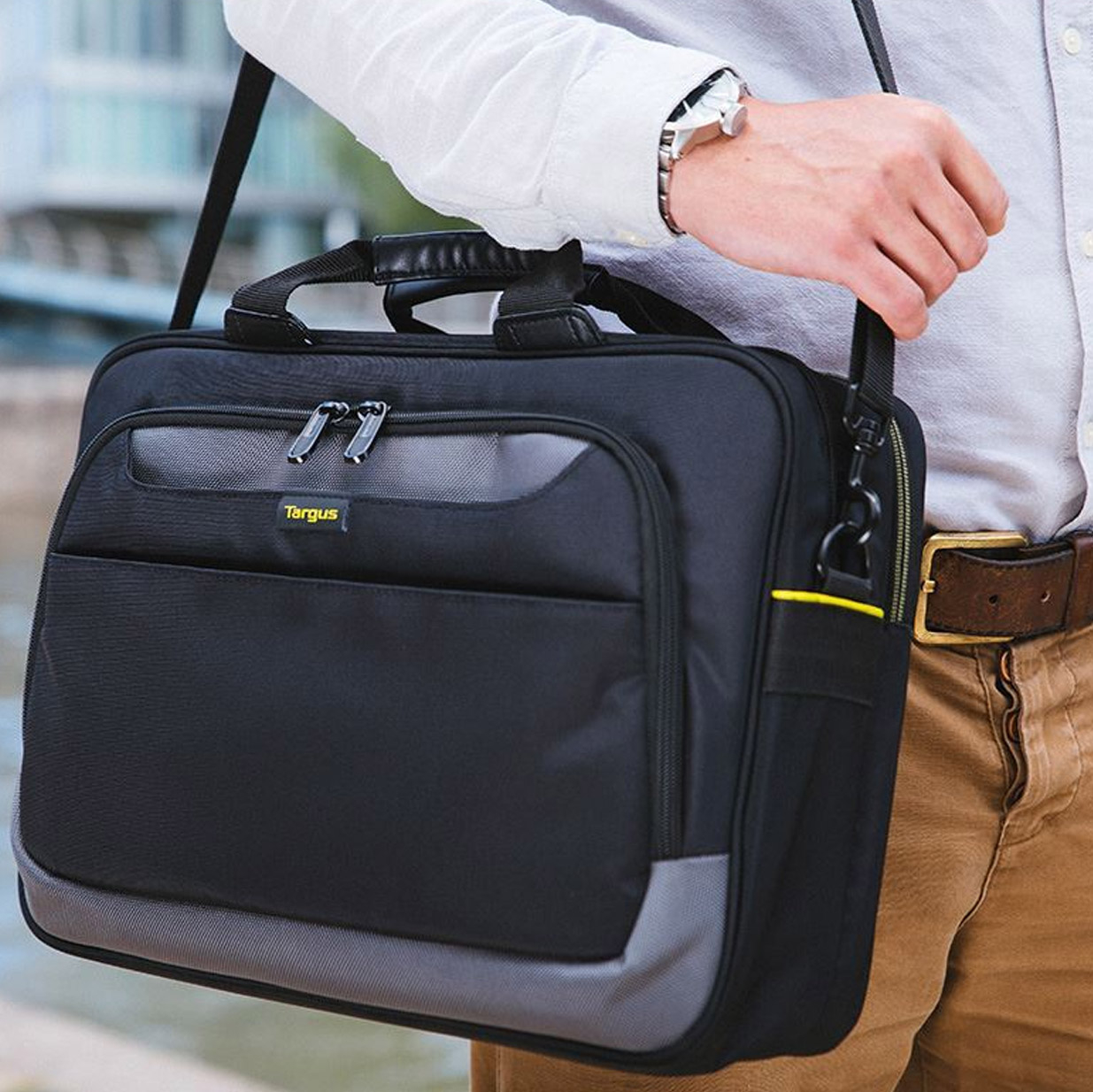 City Gear 15"-17.3" Slim Topload Laptop Case