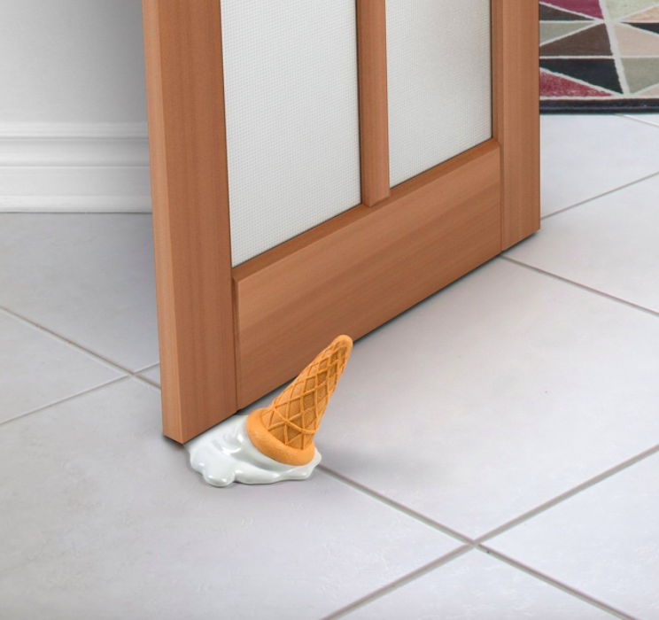 Novelty Scoops - A Soft-Serve Door Stopper