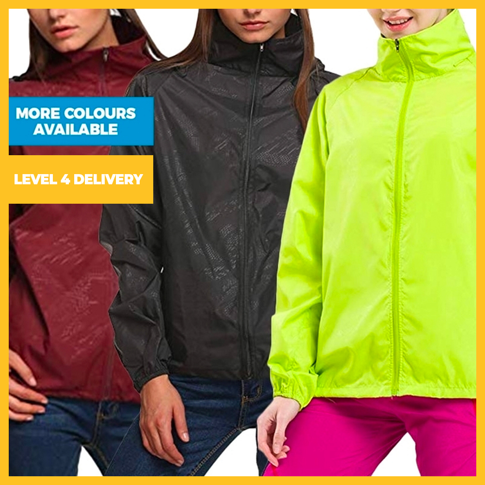 Unisex Flash Forward Lightweight Water Repellant Windbreaker