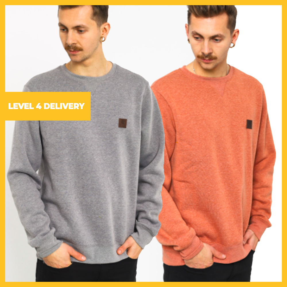 Men's Heavy Crew Neck Sweater