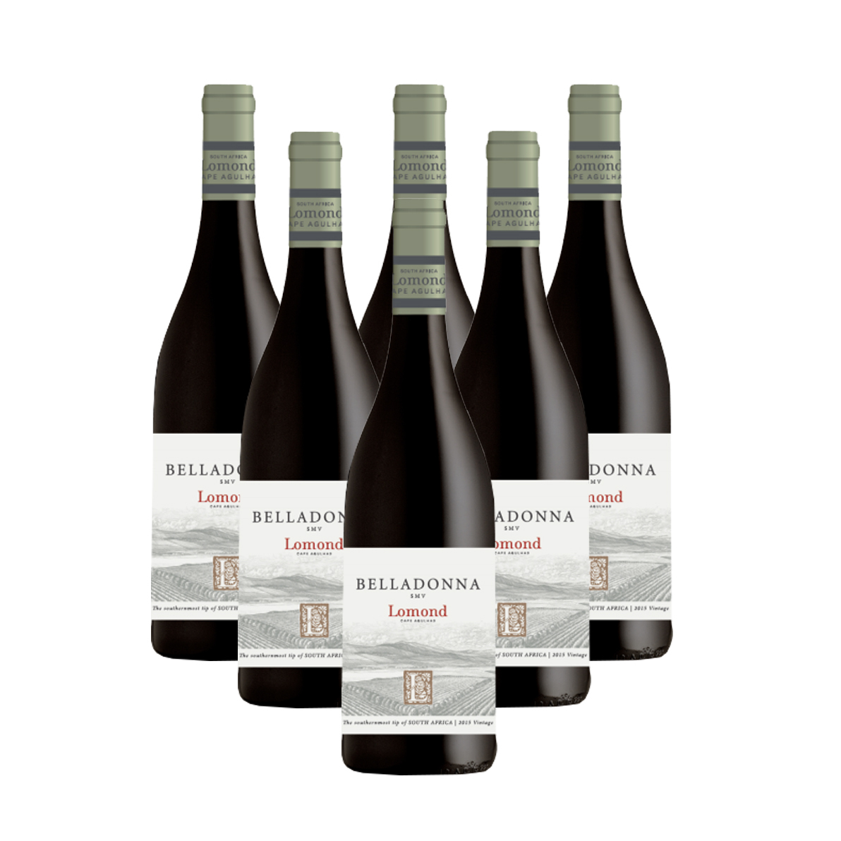 Belladonna SMV Red Blend 2016 (R158.16 per bottle, 6 bottles)