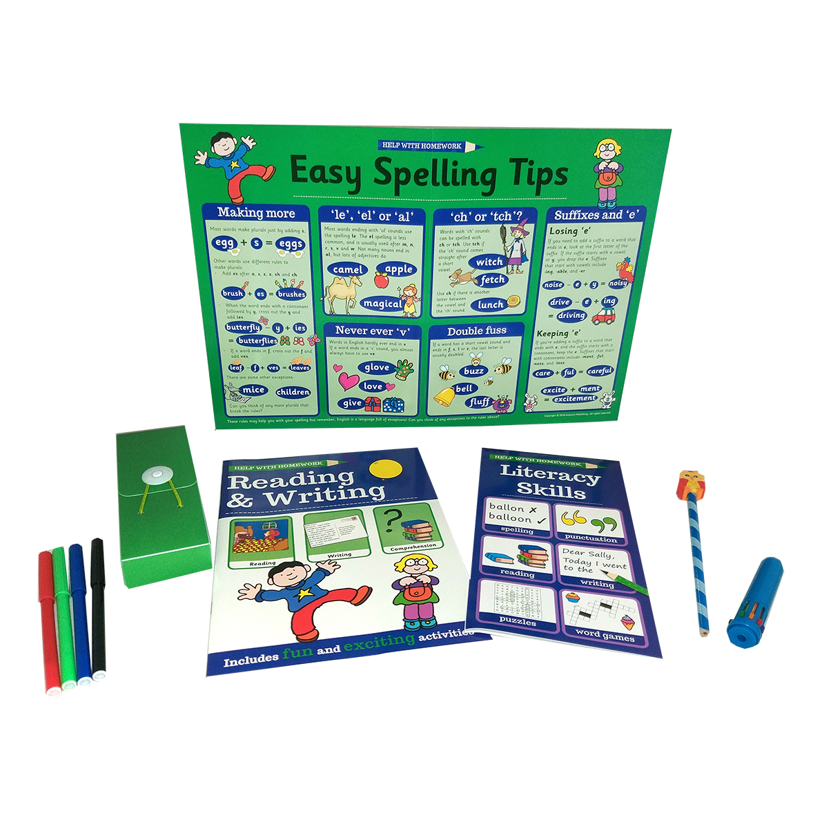 Children's Literacy Skills Learning Pack (7+ Years)