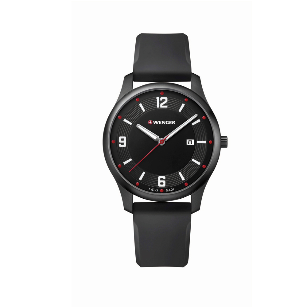 Unisex Classic Style Black Face Quartz Watch
