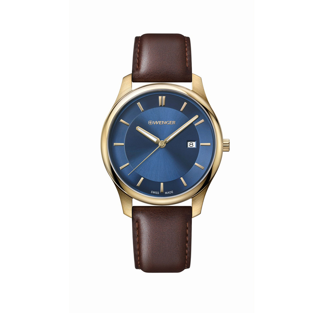 Men's City Classic Blue Dial Swiss Quartz Watch