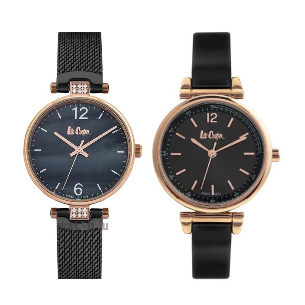 Ladies Black Dial Watch