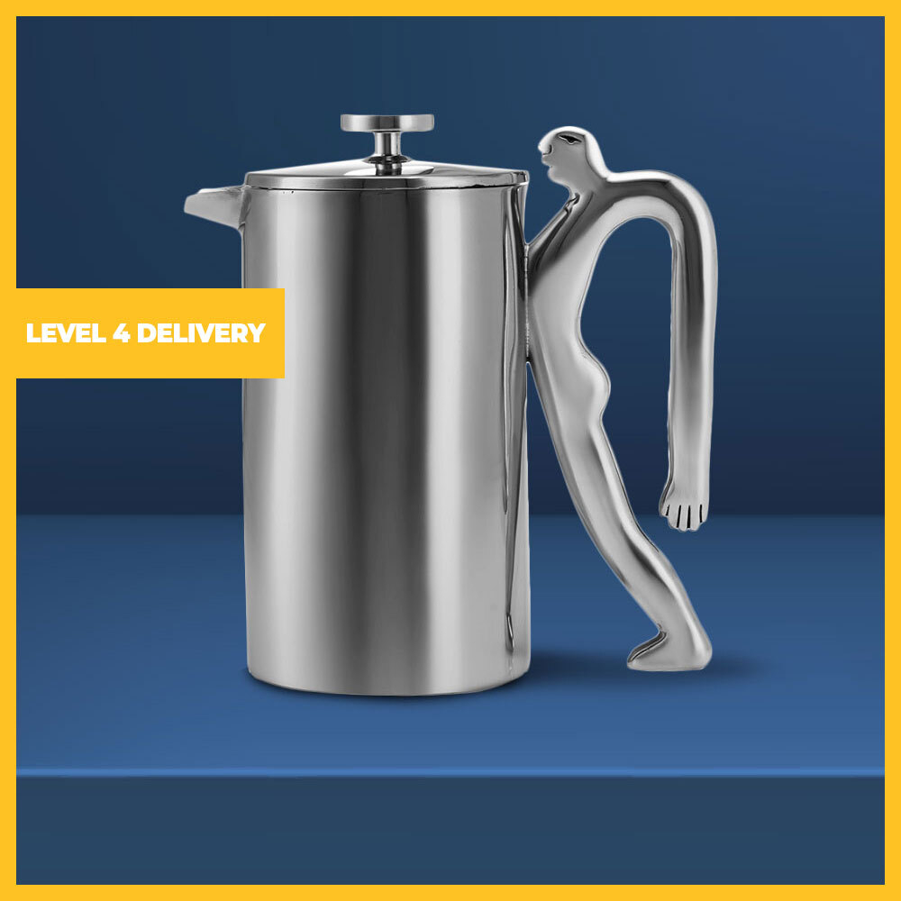 Double Walled Stainless Steel Coffee Plunger