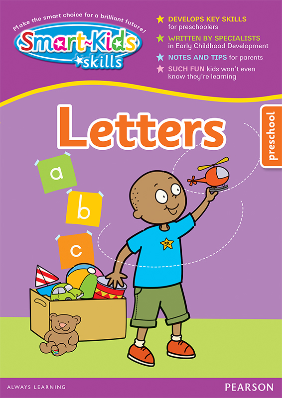 Pack of 4 Preschoolers White and Wipe Educational Series