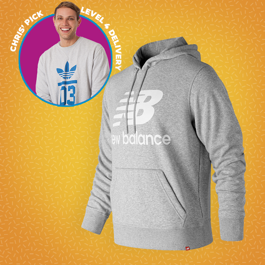 Men's Essentials Stacked Logo Hoodies