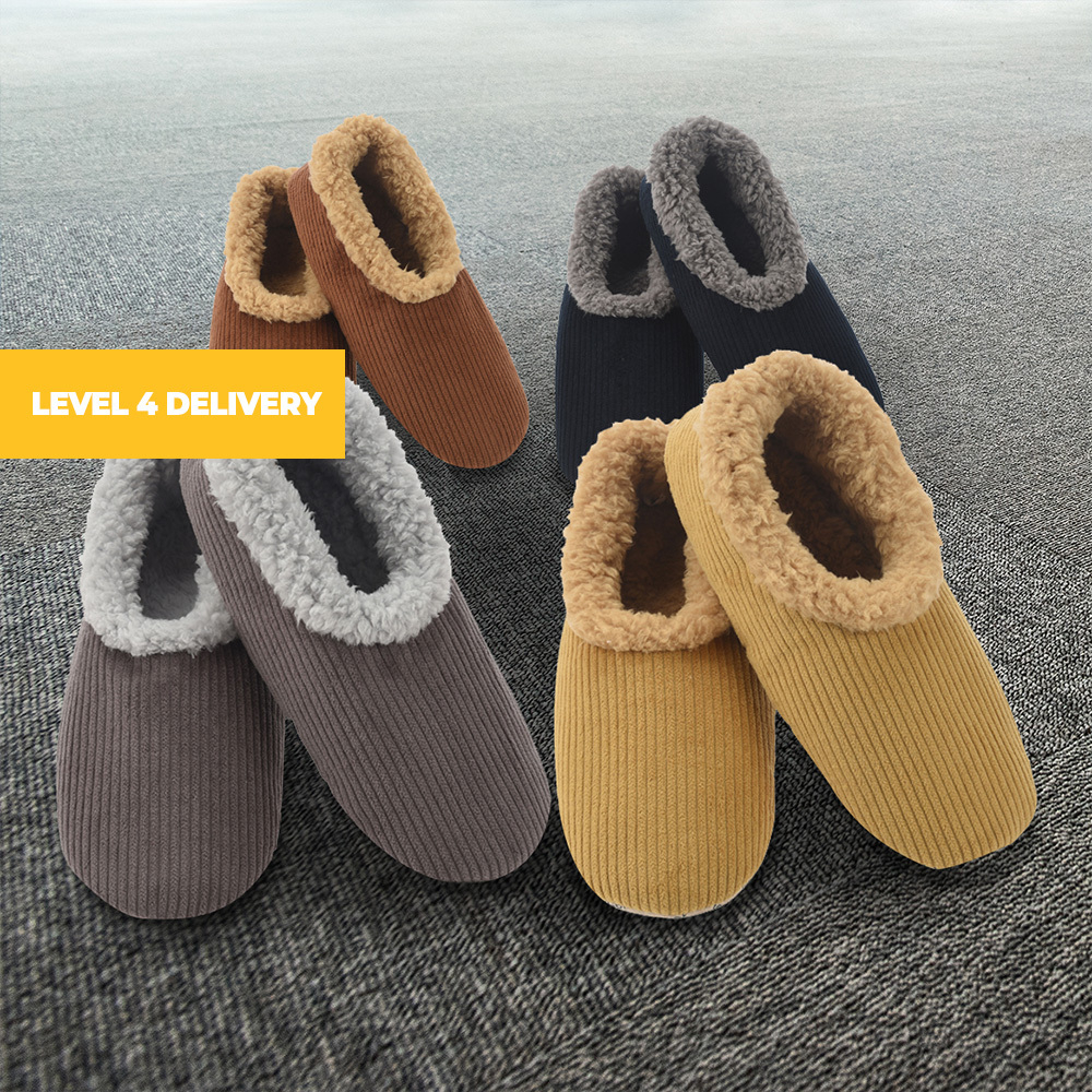 Men's Comfy Corduroy Slippers