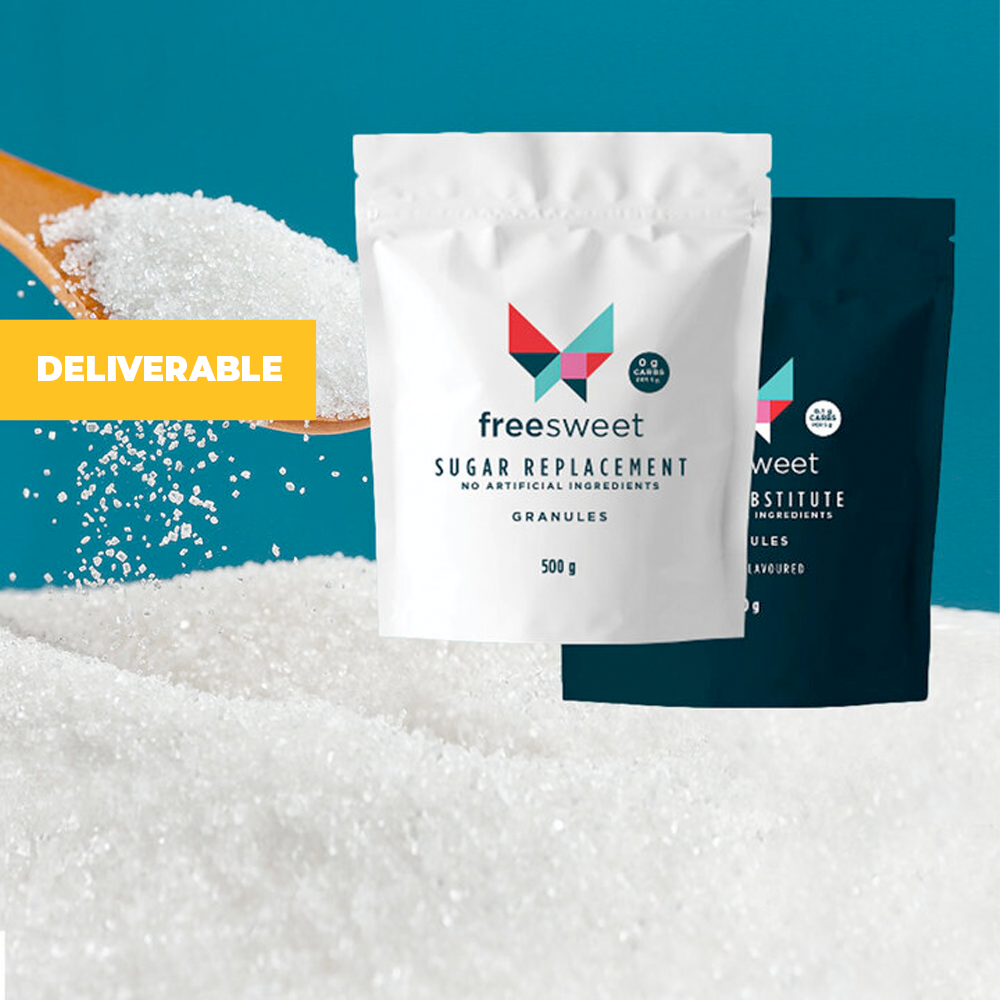 Pack of 2 Sugar Replacement (500g each)