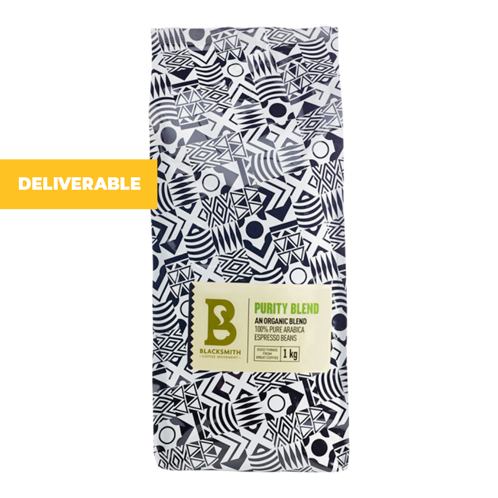 1kg Purity Blend Organic Espresso Beans