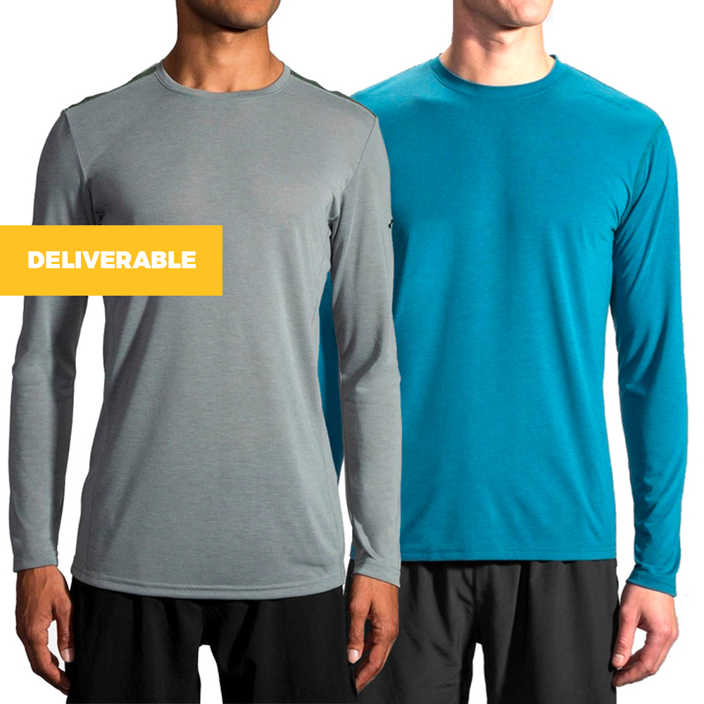 Men's Distance Long Sleeve Running Shirt