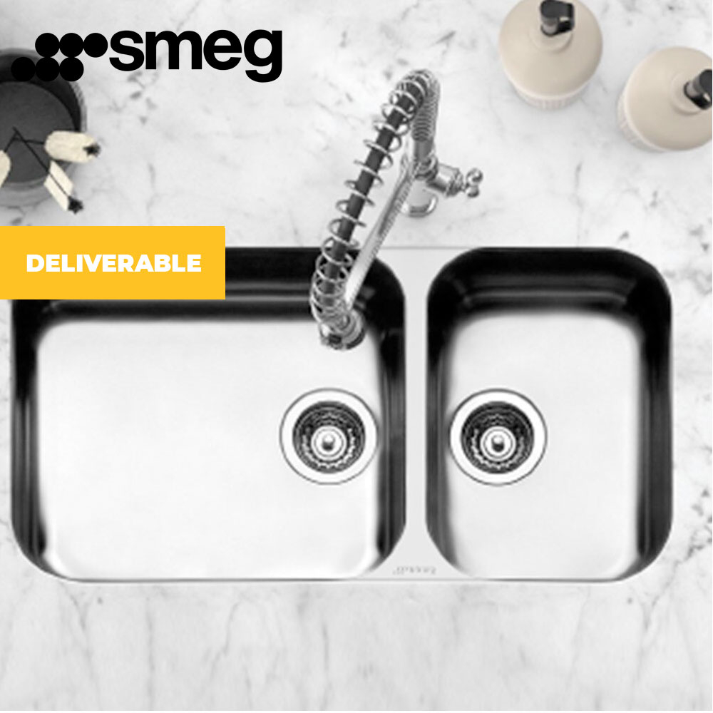 Alba Double Bowl Undermount Stainless Steel Sink