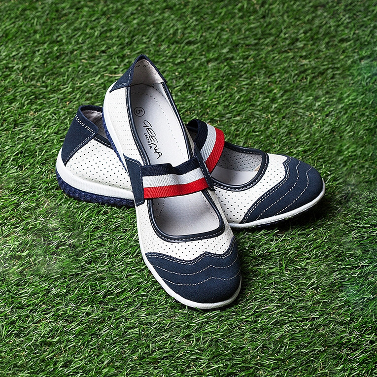 Ladies Genuine Leather Secure Pumps