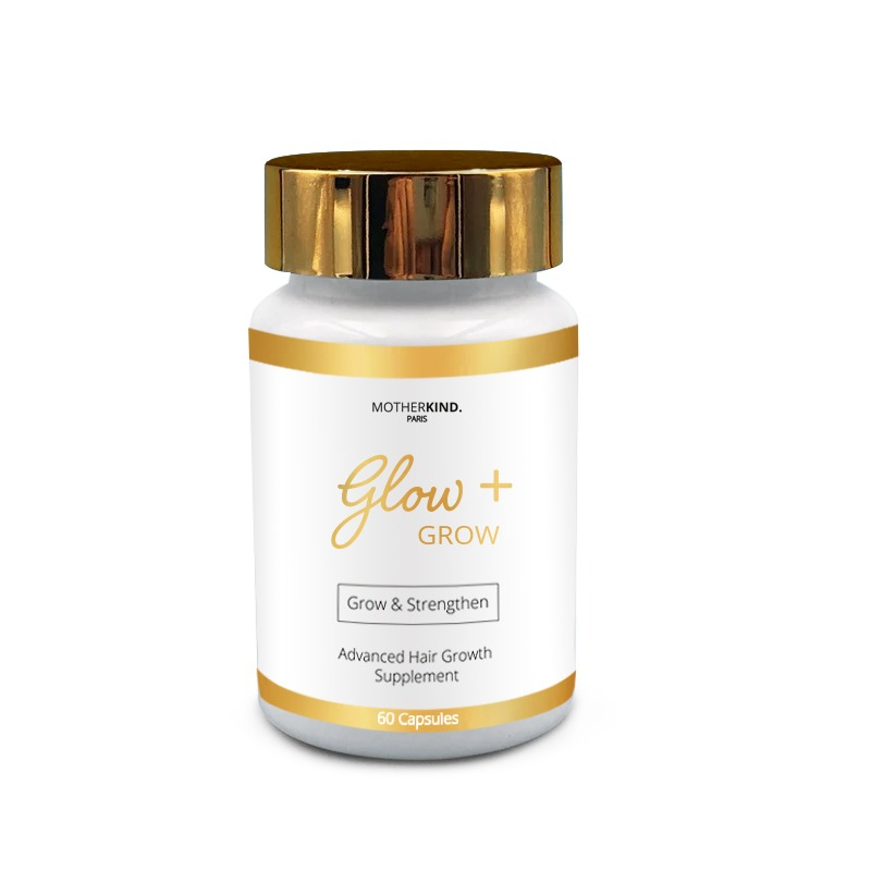 Glow + Grow Advanced Hair Growth Supplement (60 Capsules)
