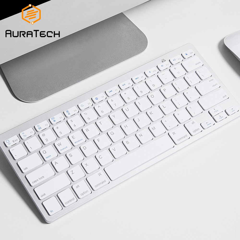 Bluetooth Wireless Keyboard (with Mac Shortcuts)