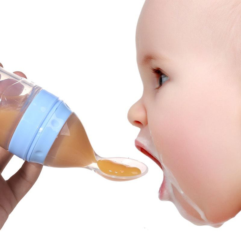 Baby Squeeze Feeding Spoon