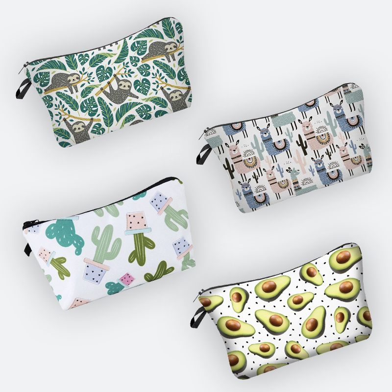 Pack of 2 Stationery/Cosmetic Everything Bags