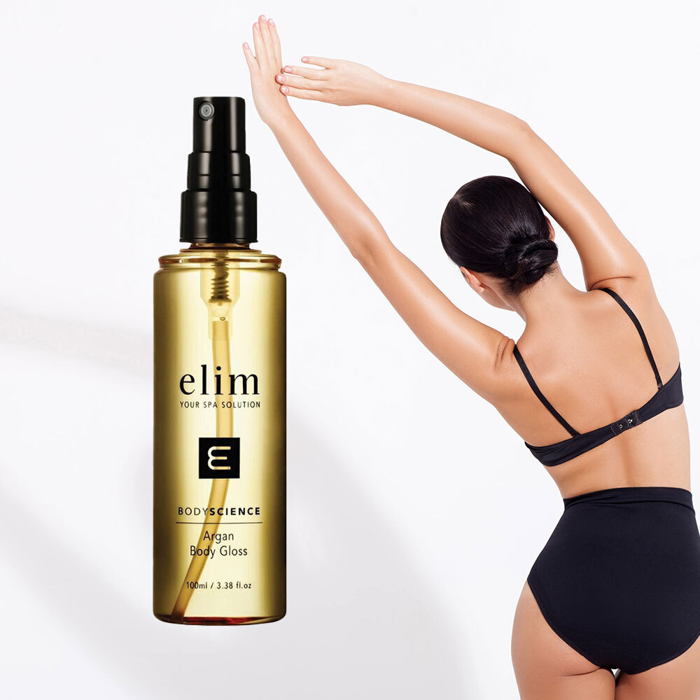 BodyScience Argan Body Gloss - Dry Body Oil Spray