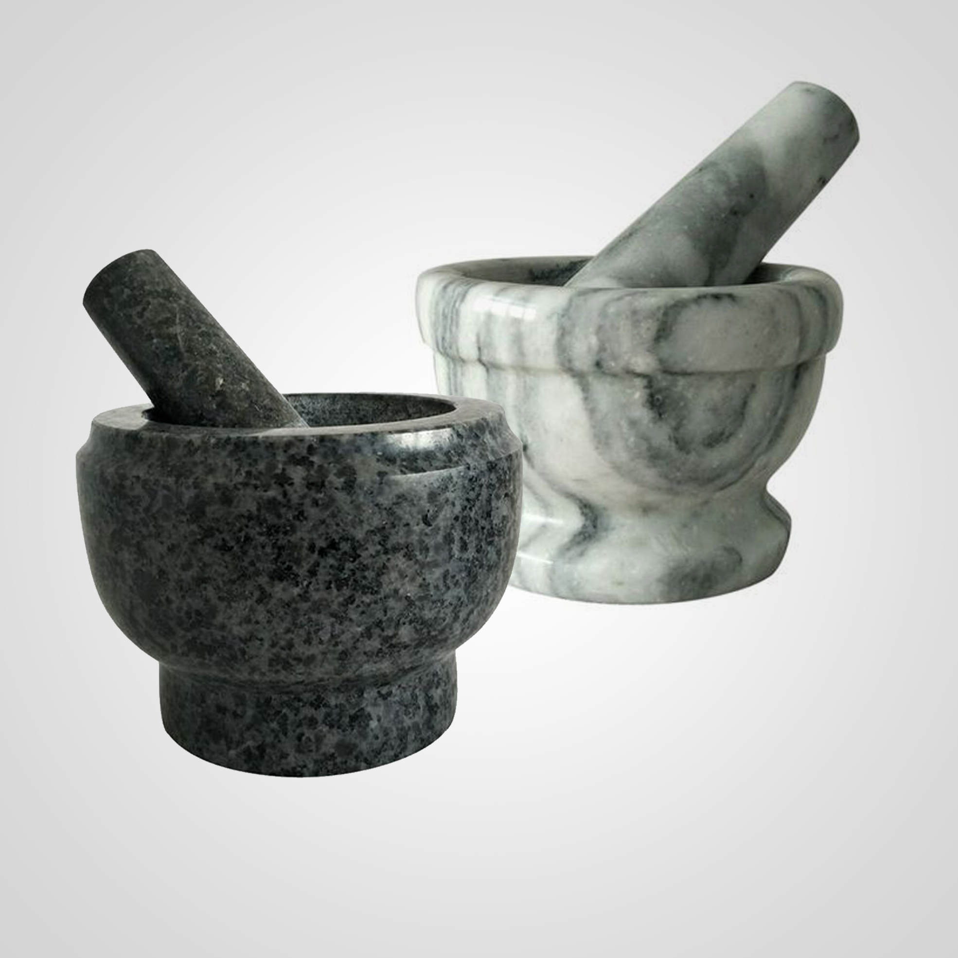 10cm Real Granite Pestle and Mortar