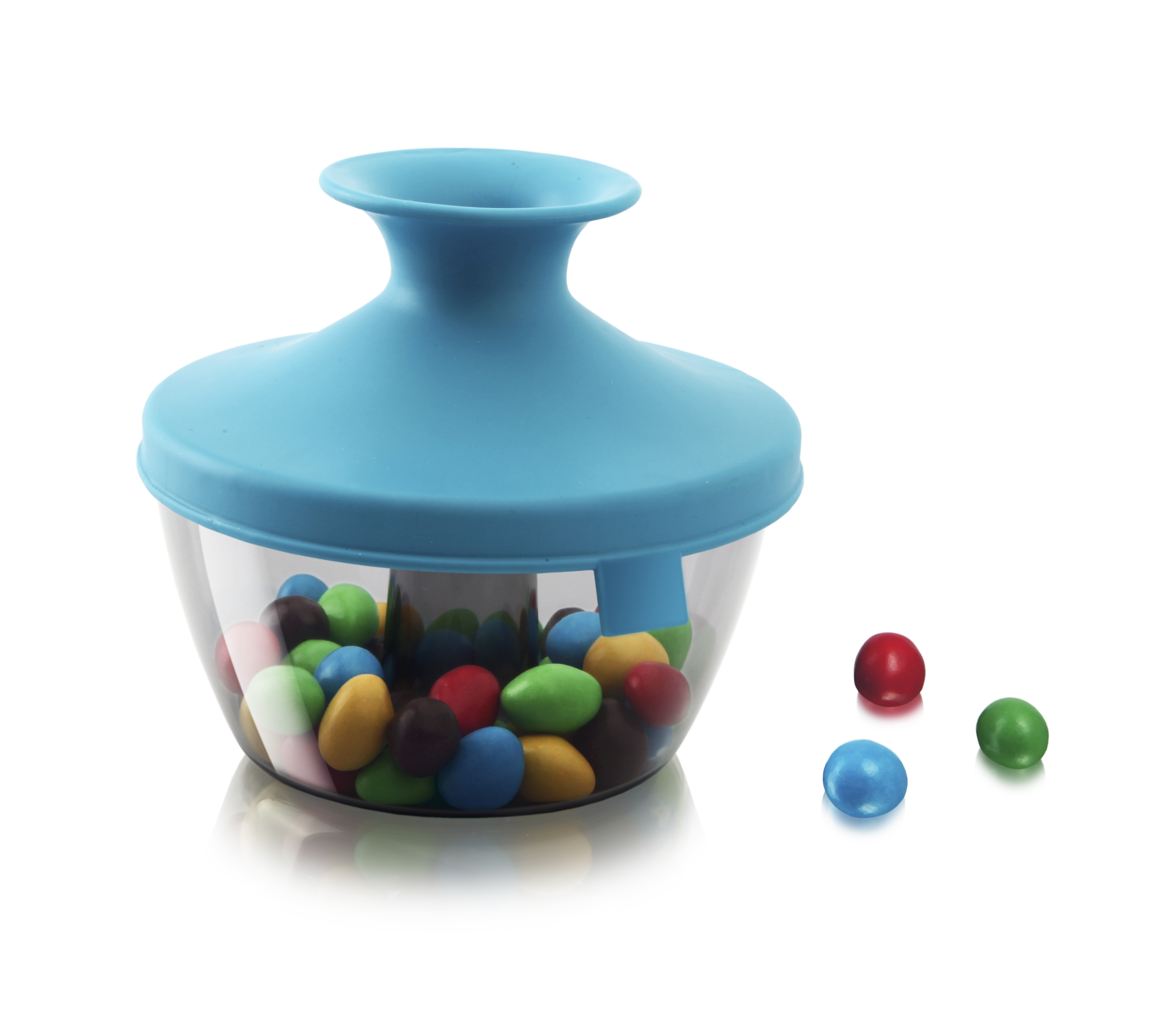 Pack of 2 PopSome Nut and Candy Dispenser (450ml) (Available in Three Colours)