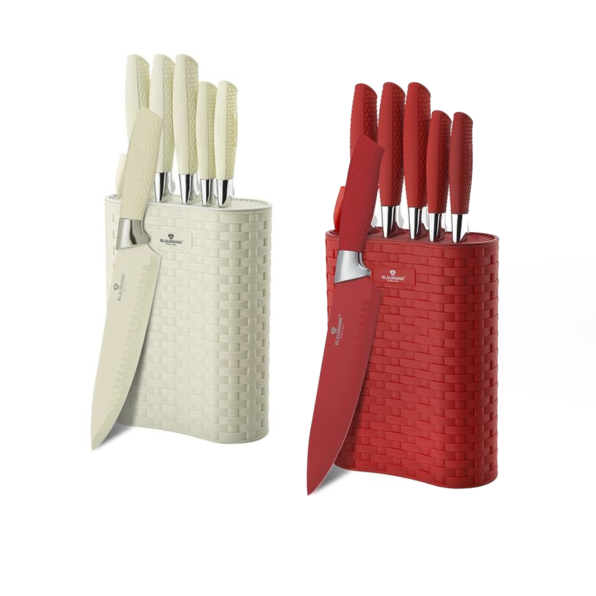 7-Piece Non-Stick Coating Knife Set with Stand