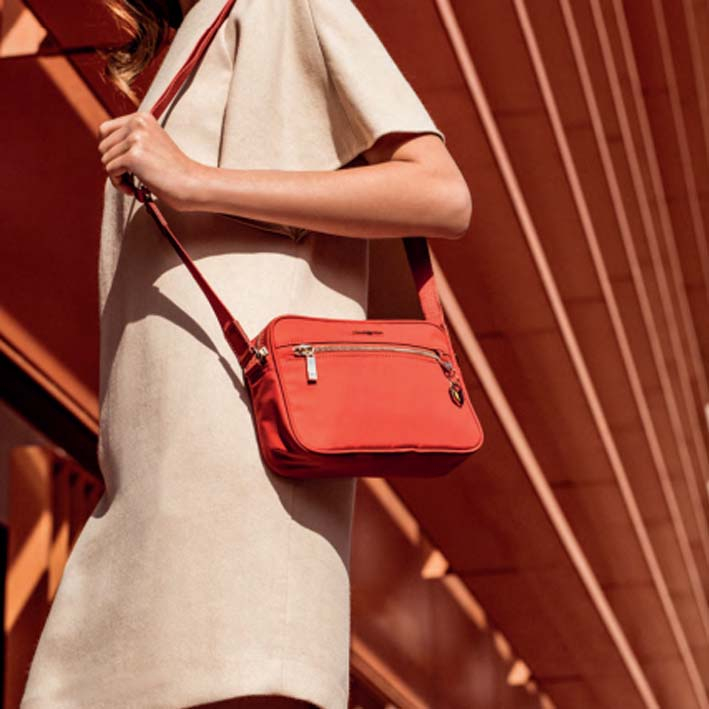 Charm 2 Compartment Crossover Bag
