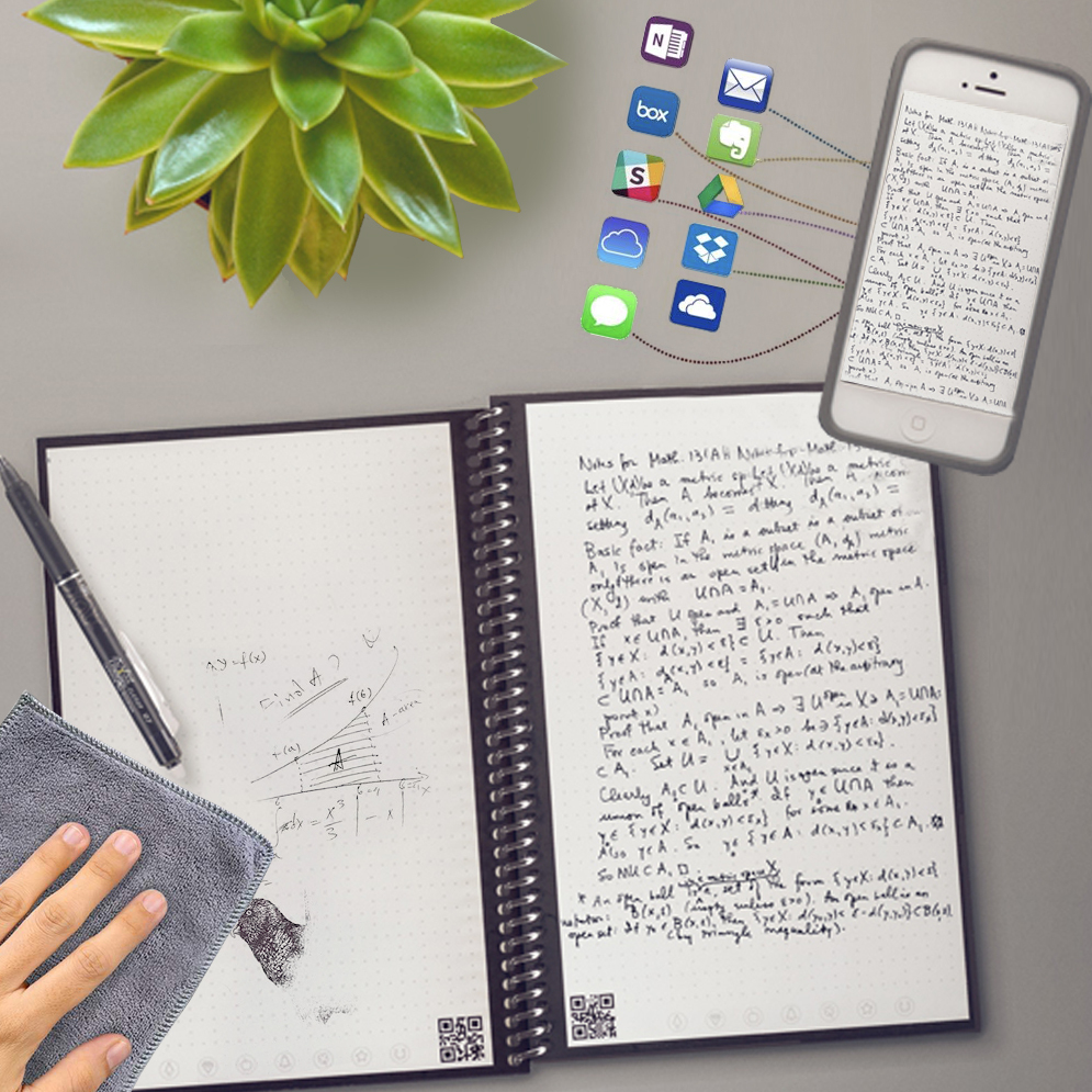 A4 or A5 Smart Reusable Notebook