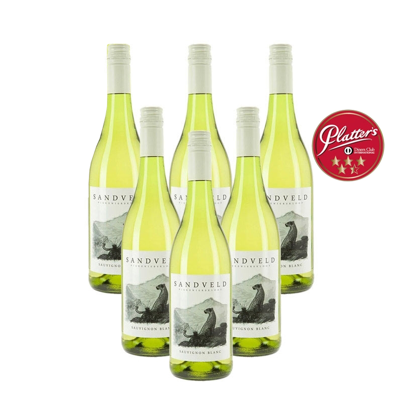 Sandveld Sauvignon Blanc 2018 (R54,83 per bottle, 6 bottles)