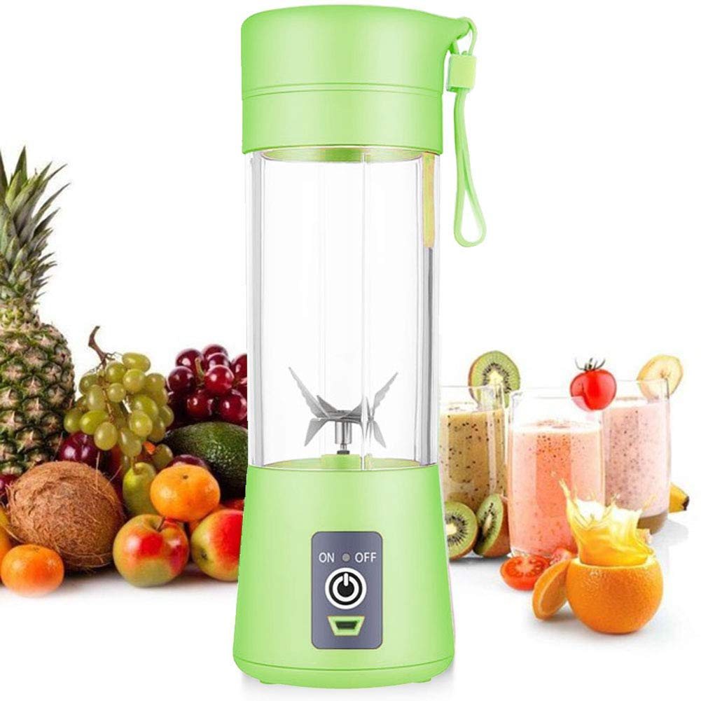 Portable & USB Rechargeable 175W Blender with Strainer