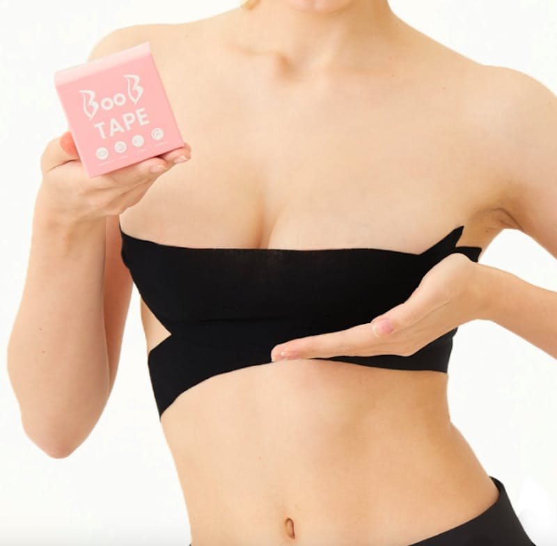 Boob Tape Breast Lift Tape Invisible Bonded Bra Breathable Nipple
