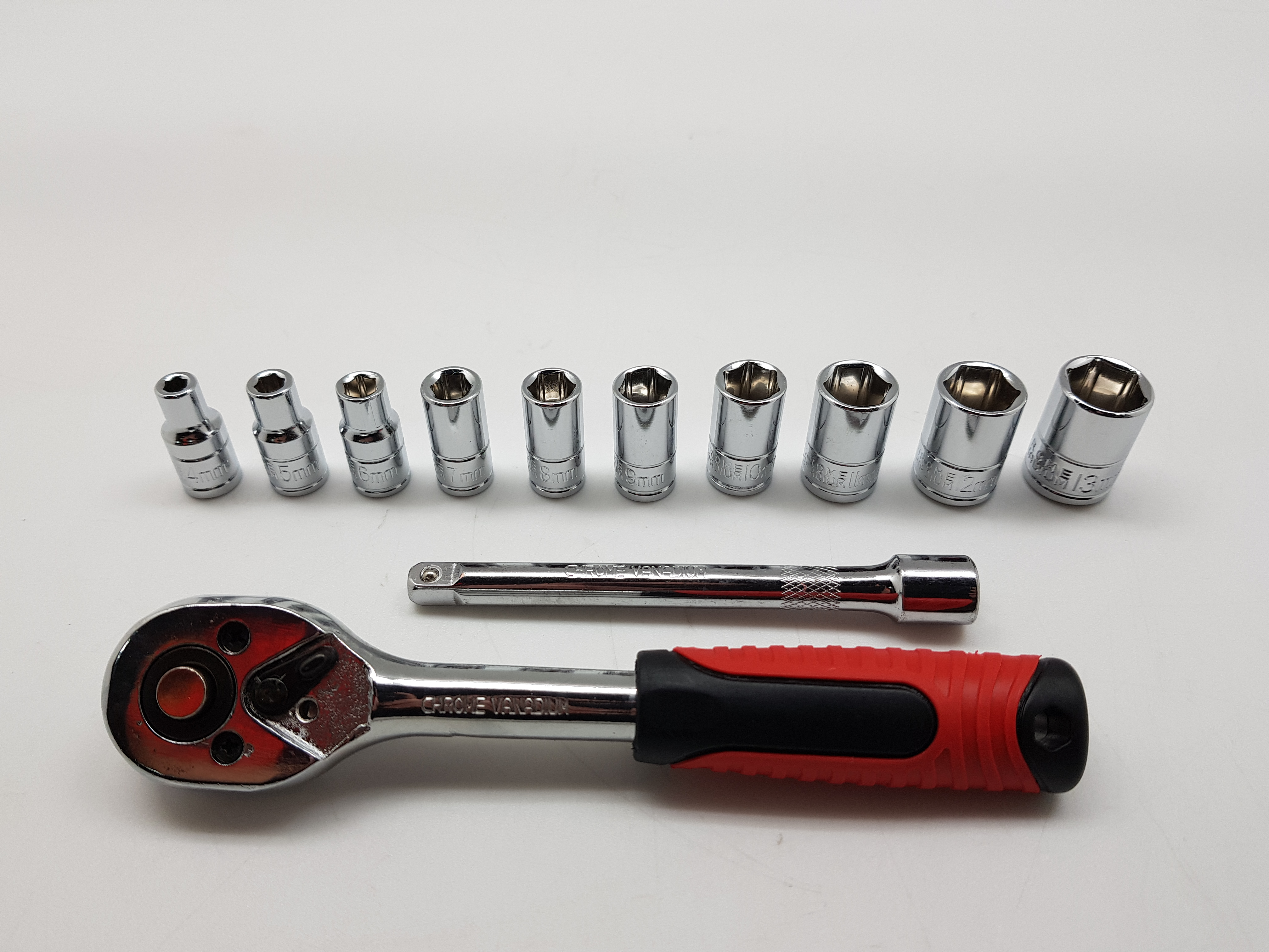 Small - 12 Piece 1/4 Drive Set