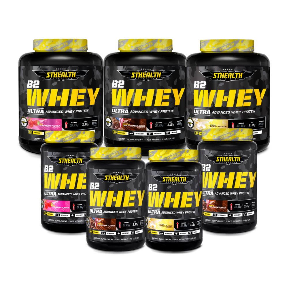 B2 Ultra Advanced Whey Protein (1kg or 2kg)