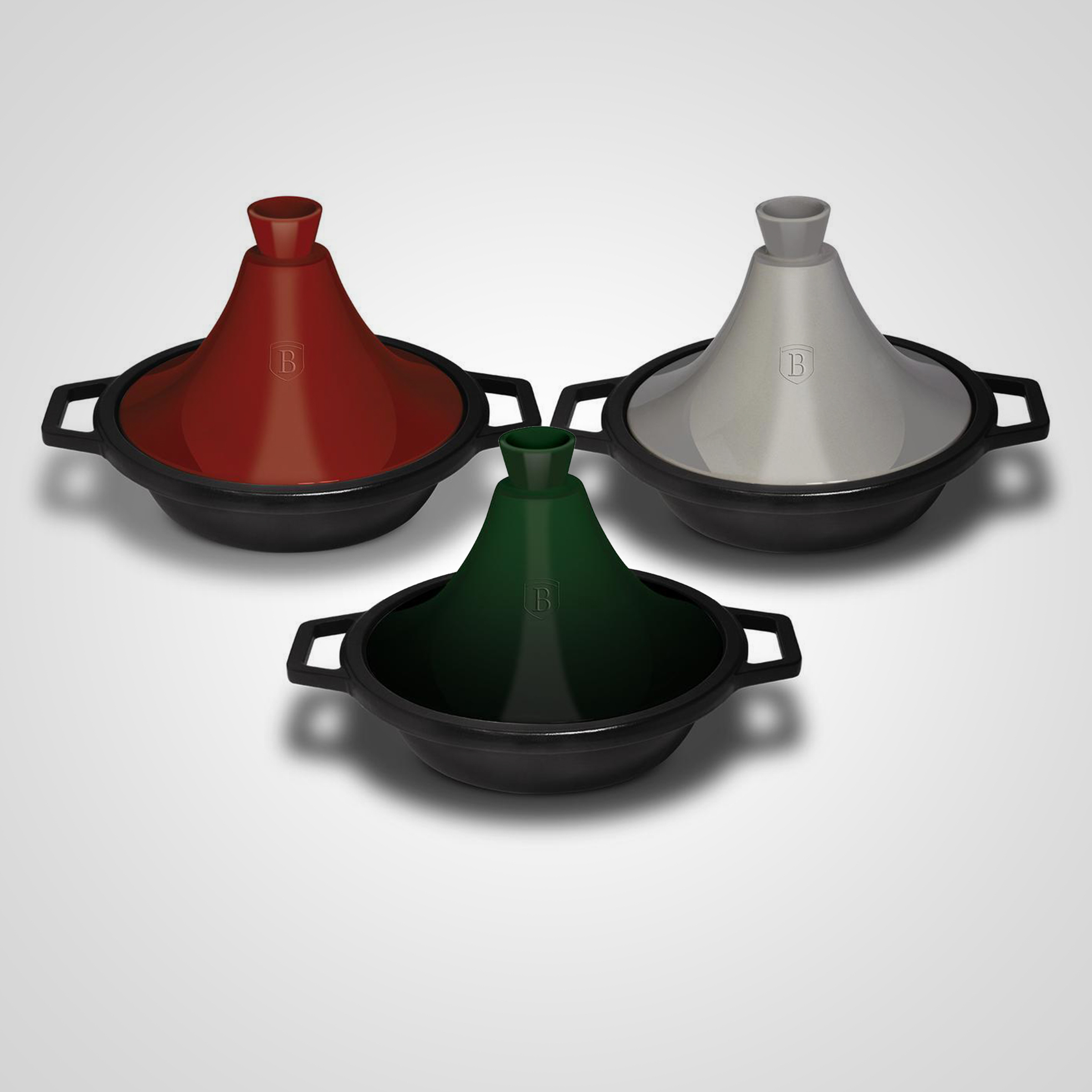 Cast Iron with Marble Coating Tagine Pot