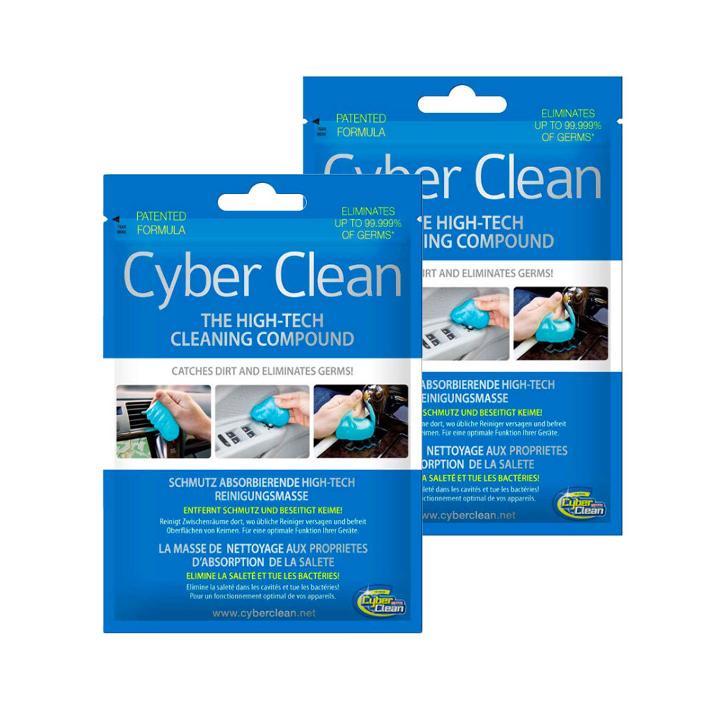 Pack of 2, High Tech Cleaning Compound for Car Interior Zip Bags (80g x2)