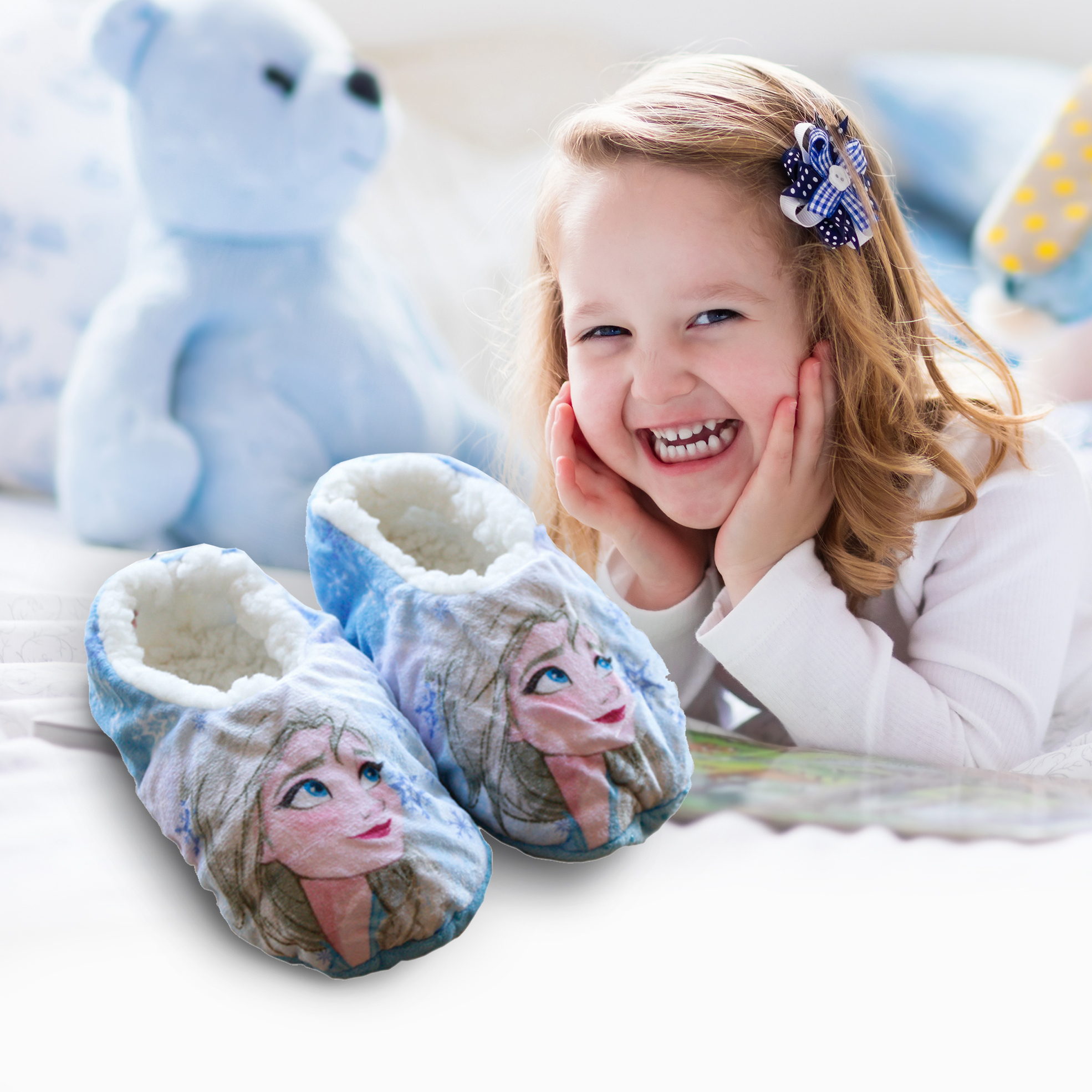 Set of 2 Warm Sherpa Slippers (More Options Available)