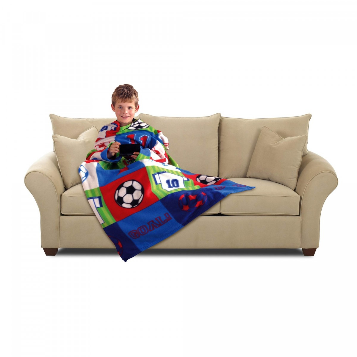 Football Sleeved Blanket