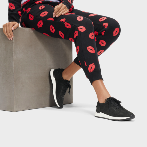 Ladies Adaleen Leather Sneaker