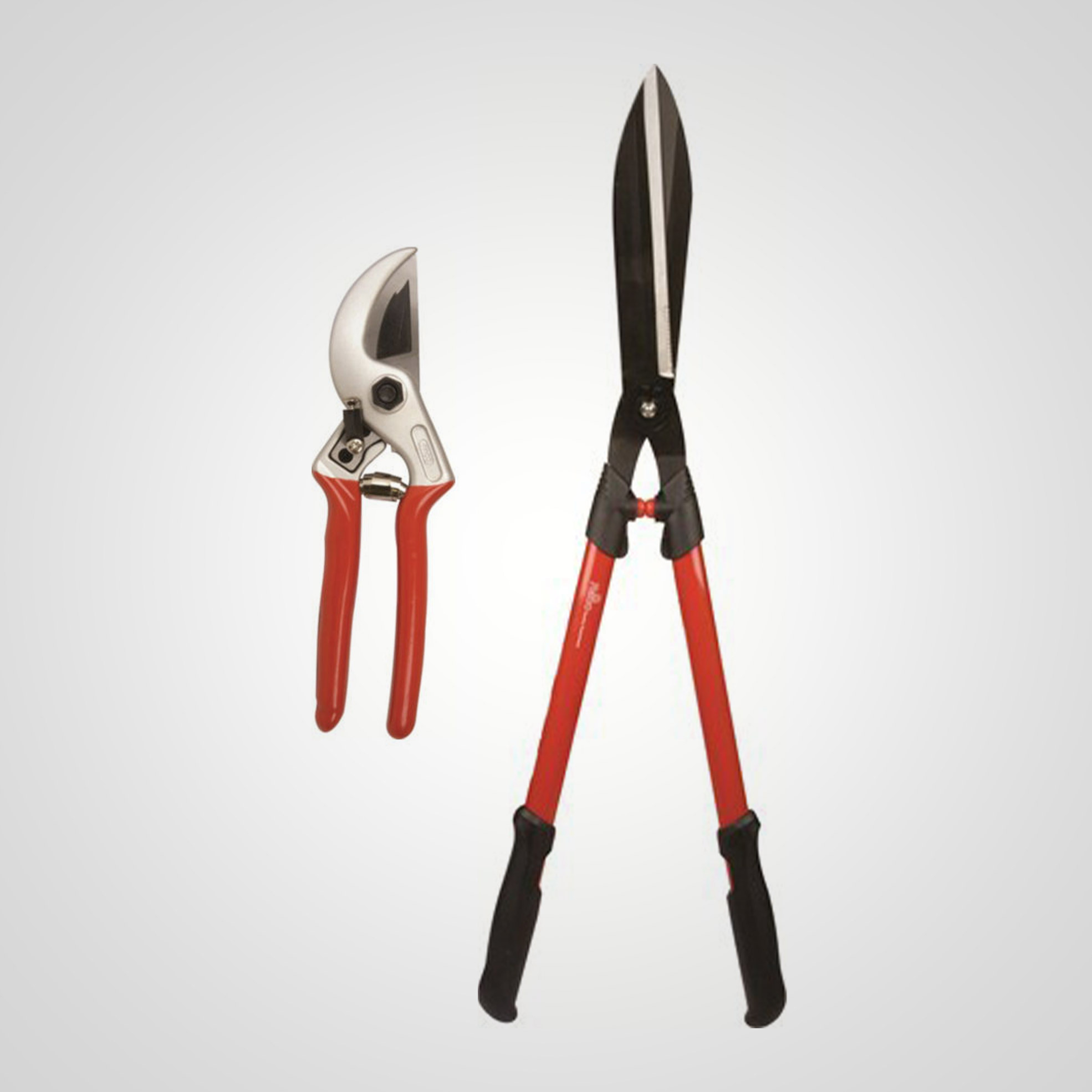 2-Piece Professional Gardening Set (Hedge Shear and Secateur)