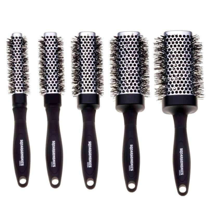 Squaregonomics Silver Square Barrel Brush