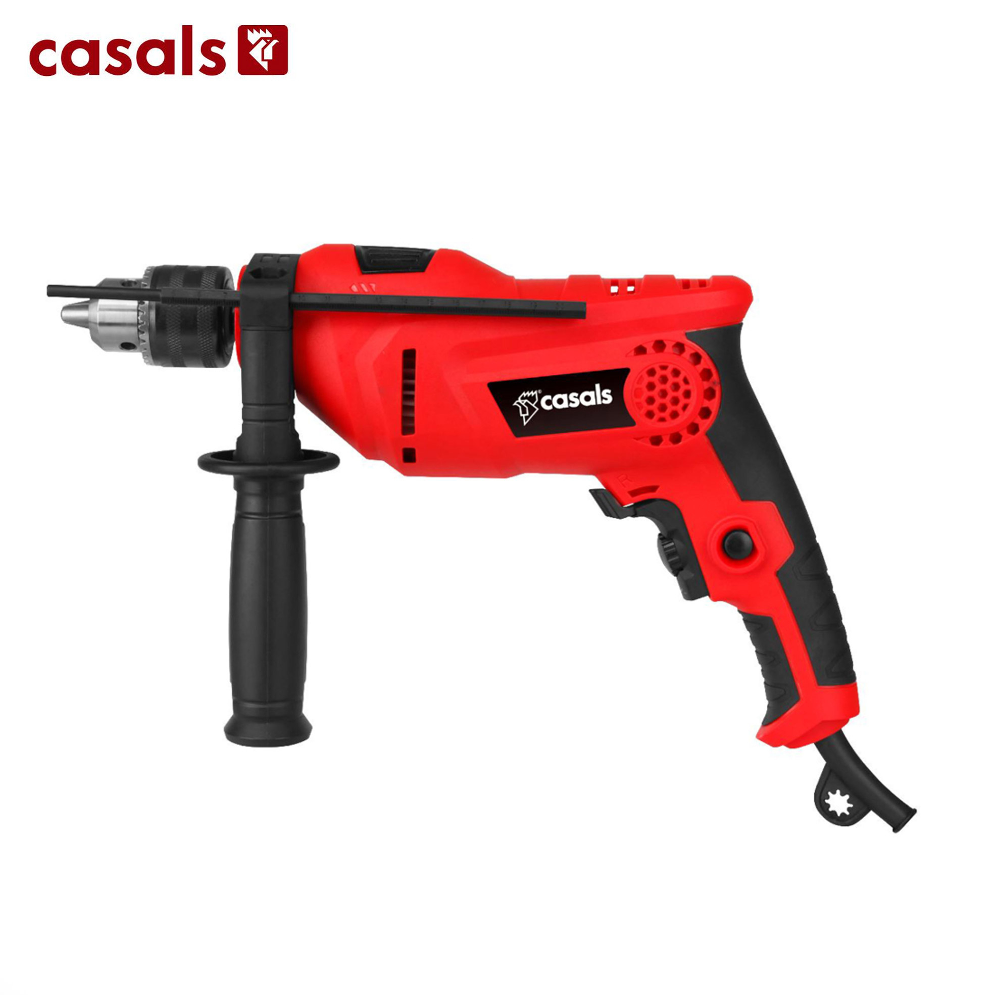 810W Impact Drill with Auxiliary Handle