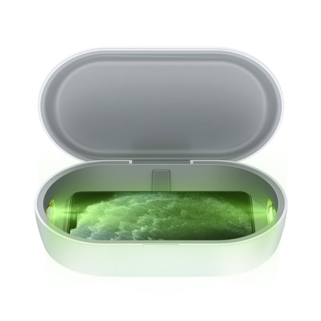 UV Light Sterilizer Disinfection Box with Wireless Charger