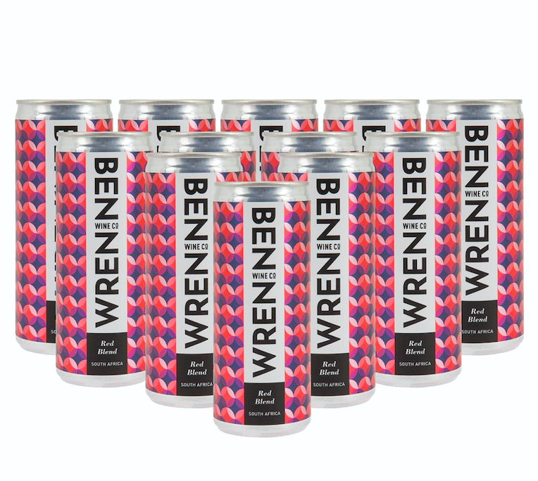 Red Wine Cans (R24.91 per can, 12 cans)