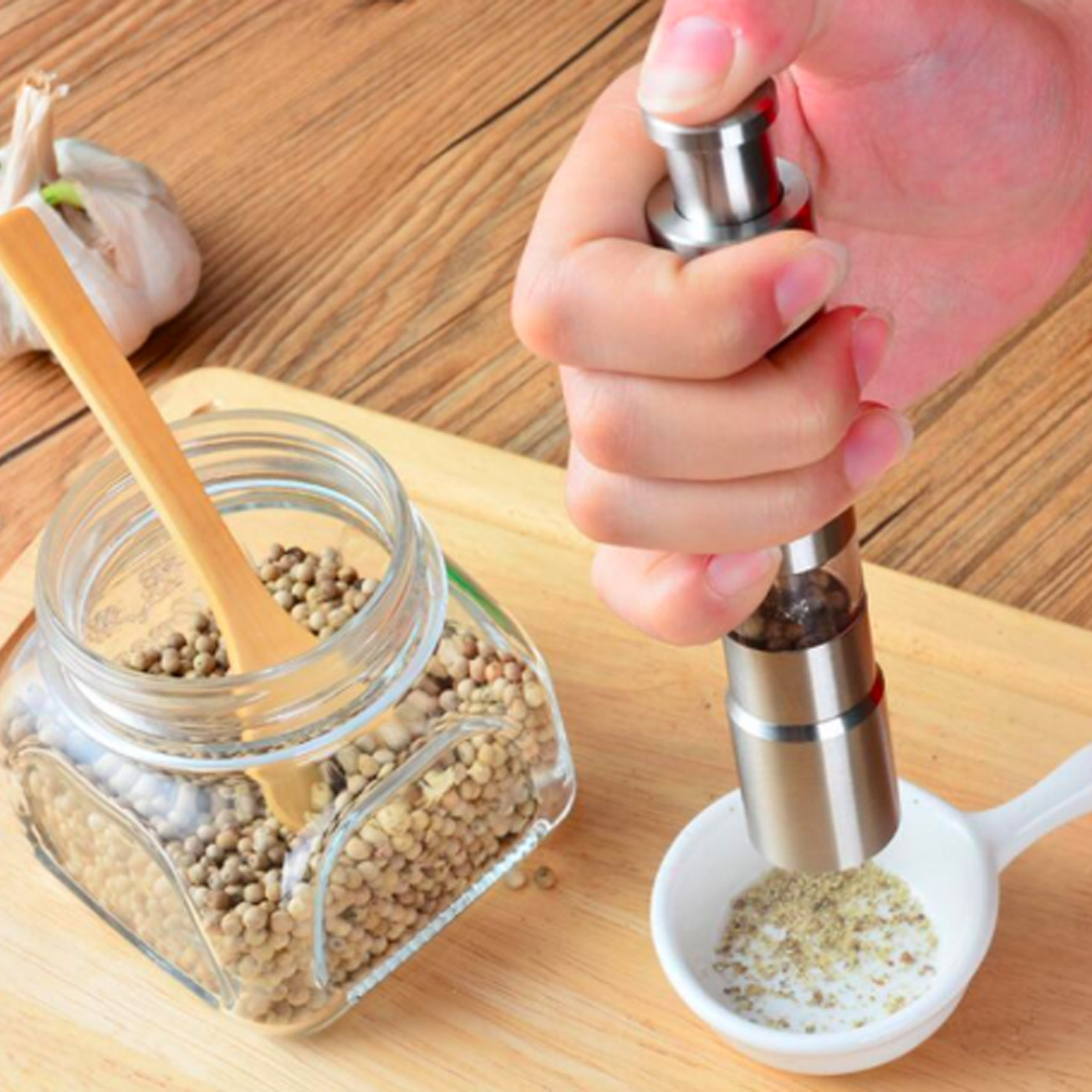 Mini Stainless Steel Spice Grinder