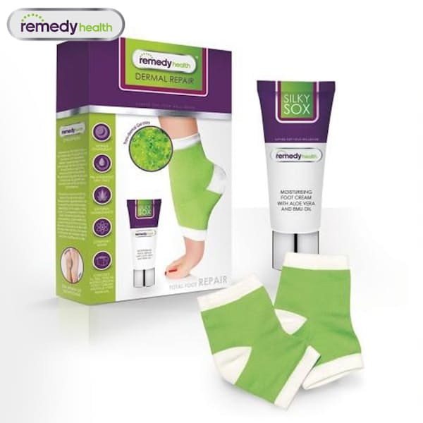 Pair of Silky Sox and Foot Cream