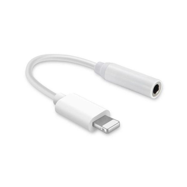 Lightning (iPhone) to 3.5mm Audio Aux Port (Charging option available)